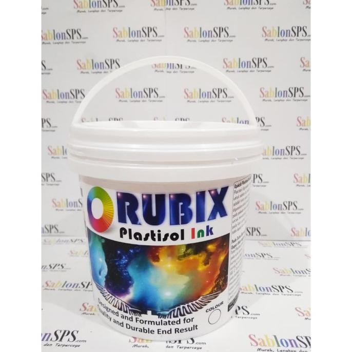 

Baru Tinta Sablon Plastisol Ink White Premium