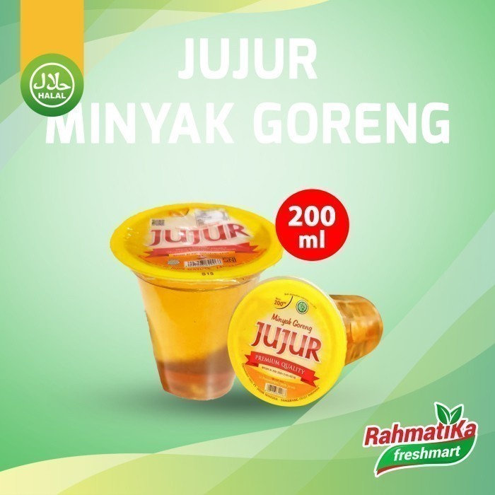 

JUJUR Minyak Goreng Sawit 200 ml (Cup)