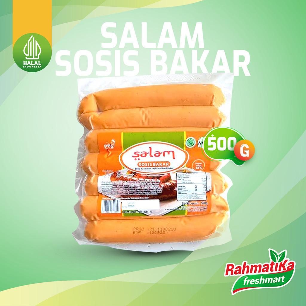

Salam Sosis Bakar Jumbo 500gr Isi 7