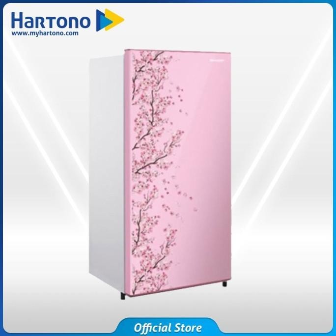 Murah Sharp Kulkas 1 Pintu 1 Door Refrigerator SJN162DSP Non COD