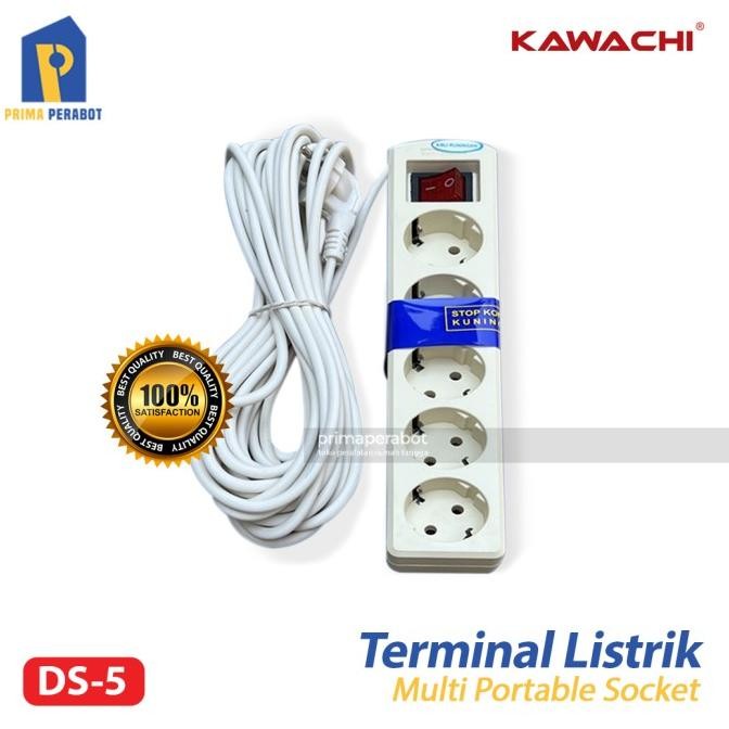 Sale Stop Kontak Terminal Listrik 2/ 3/ 4/ 5 Lubang Panjang 10 Meter Sni