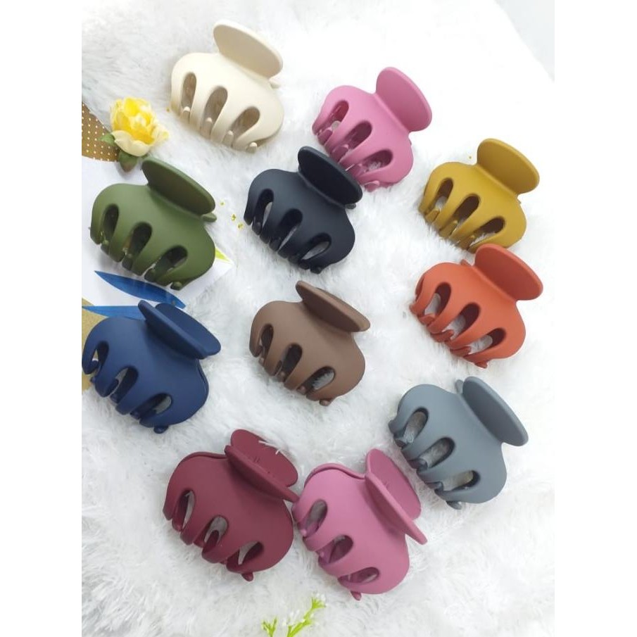 Grosir 6Pcs Jedai Doff Jumbo Jedai Rambut Wanita Jepit Doff Ukr 6Cm Cakar 4