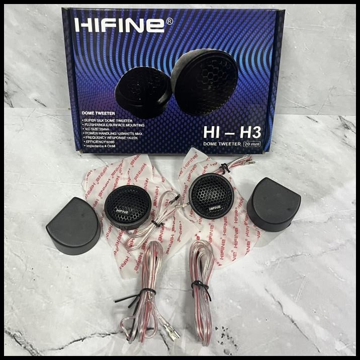 Tweeter Hifine Hi H3 Tweeter Mobil Original