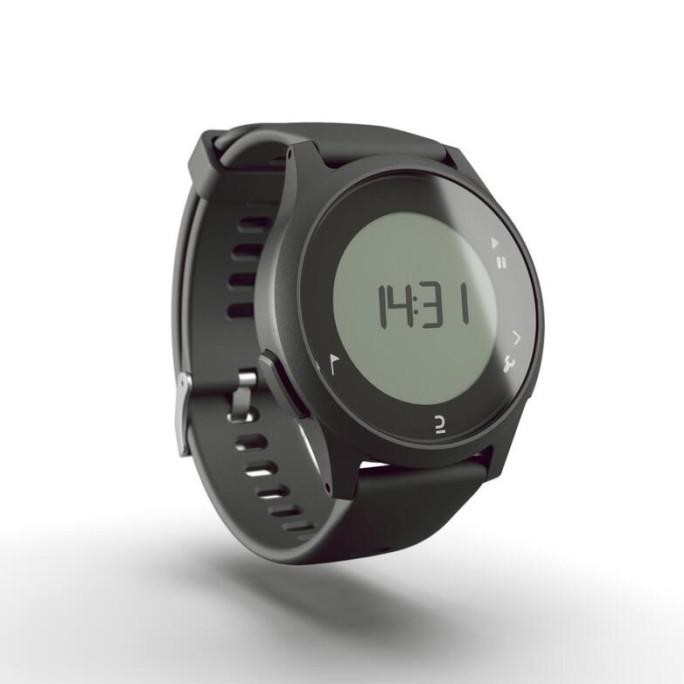 Kalenji Atw100 Jam Tangan Running Stopwatch - Hitam Co