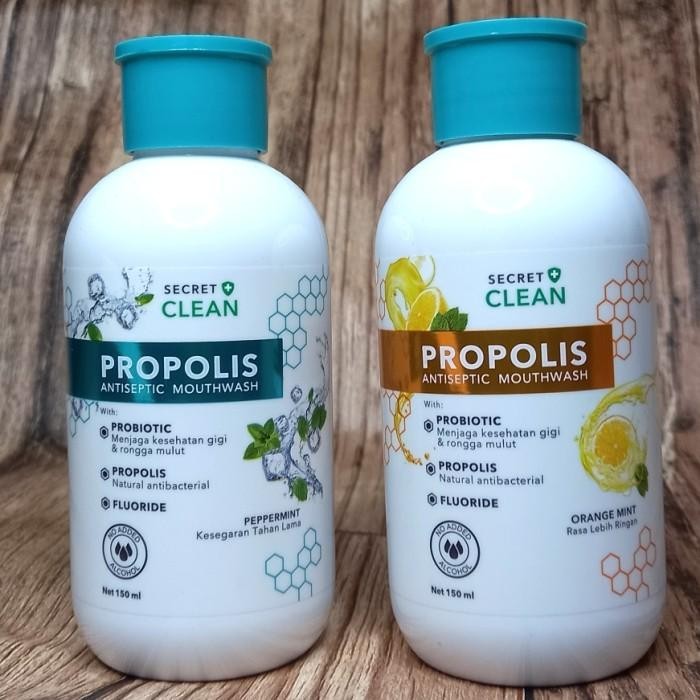 OBAT KUMUR BAU MULUT KARANG GIGI BERLUBANG PROPOLIS