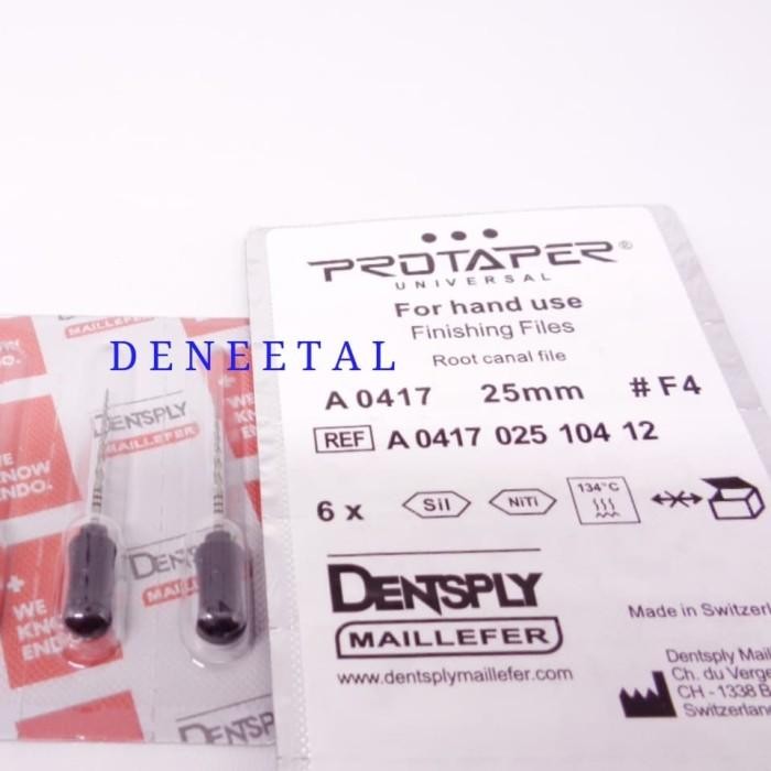 1pcs F4 F5 PROTAPER FHU DENTSPLY HAND USE SINGLE SIZE