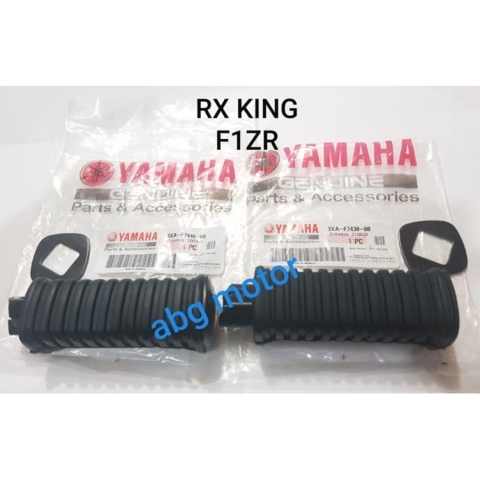 KARET FOOTSTEP PIJAKAN KAKI BELAKANG RX KING F1ZR F1 CRYPTON VEGA ORI