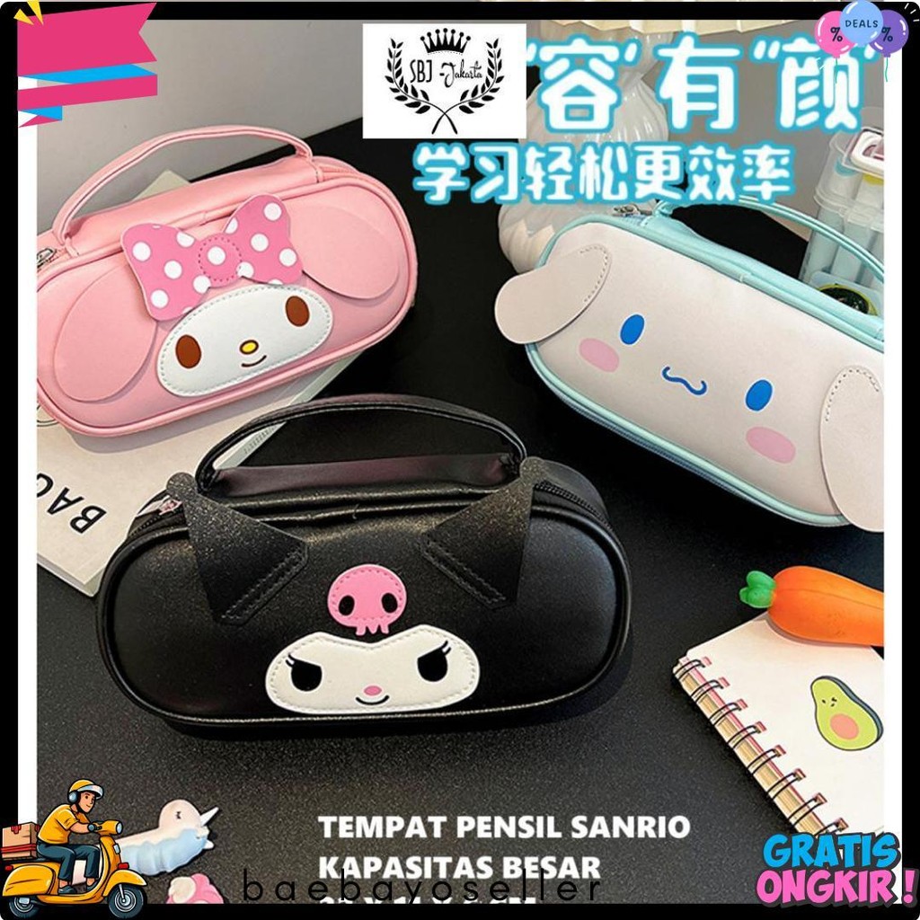 

Kotak Pensil Tempat Pensil Multifungsi Sanrio Series Kapasitas Besar Original Lisensi Sanrio Terlaris! Produk Ini Banyak Dicari