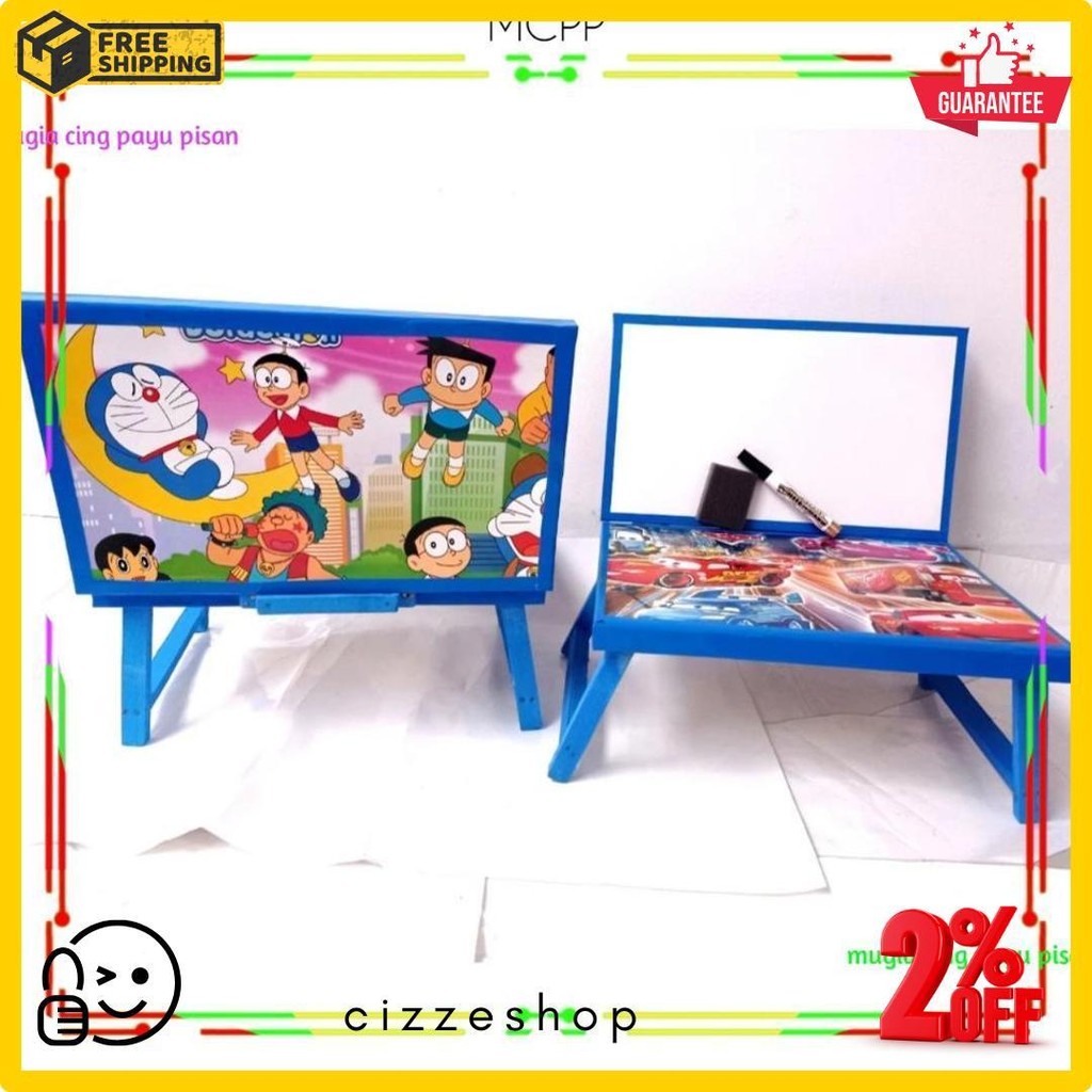 

Meja Belajar Anak Plus Papan Tulis Lipat Karakter Anak Minimalis Gratis Spidol Dan Penghapus Diskon