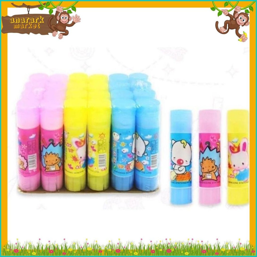 

(24Buah) Lem Stik 10Grm / Glu Stik Kertas Terlengkap Dan Termurah