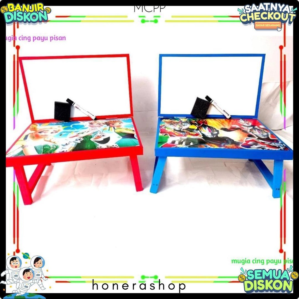 

Meja Belajar Anak Plus Papan Tulis Lipat Karakter Anak Minimalis Gratis Spidol Dan Penghapus Terlengkap Dan Termurah