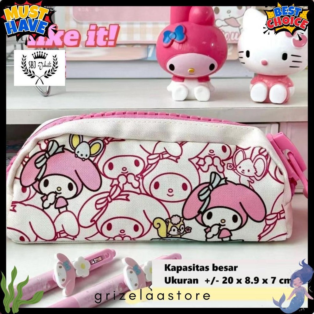 

Tempat Pensil Kotak Pensil Softcase Kanvas Toy Story Sanrio My Melody Pochacco Resleting Besar Terlaris! Produk Ini Banyak Dicari