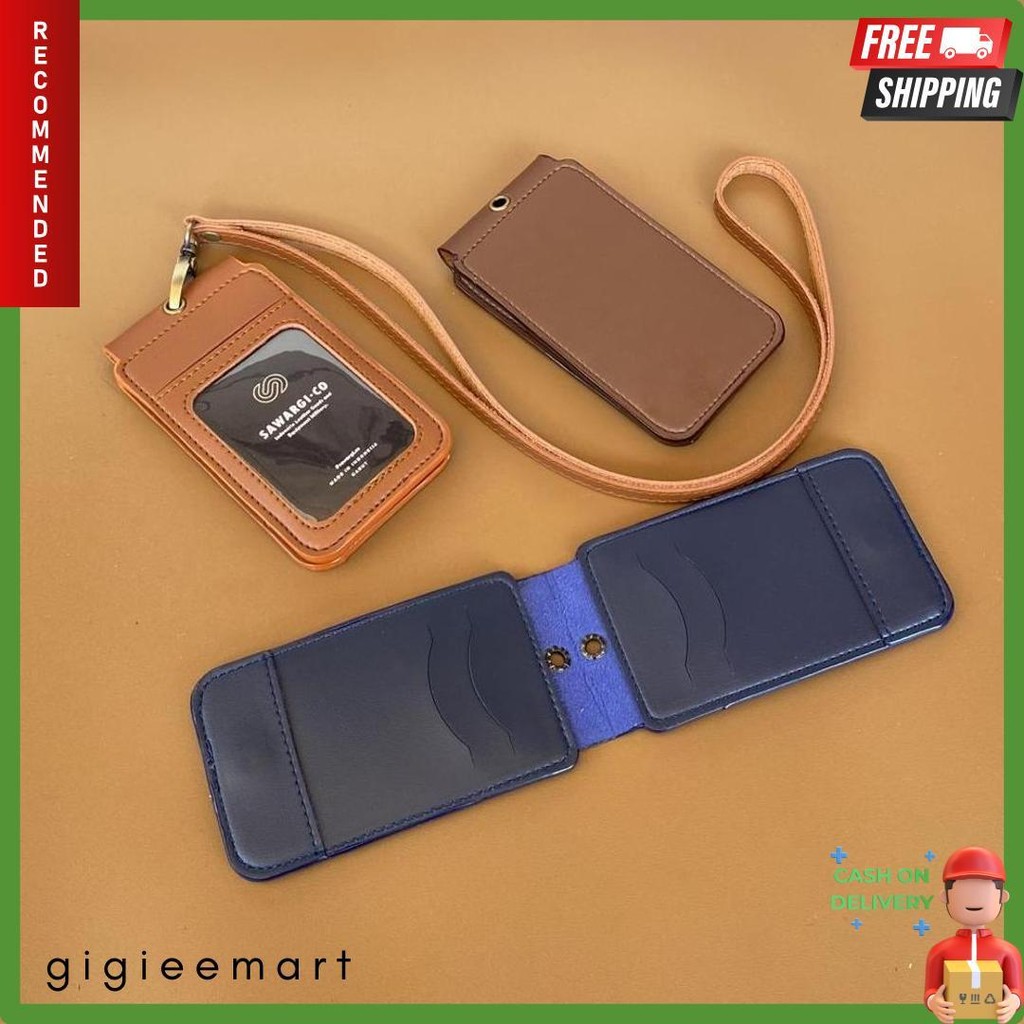 

Id Card Holder Kulit Magnet Flip 2 Sisi By Sawargico - Raski Terlengkap Dan Termurah