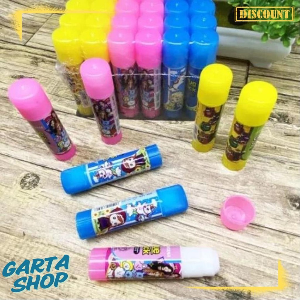 

(24Buah) Lem Stik 10Grm / Glu Stik Kertas Terlengkap Dan Termurah