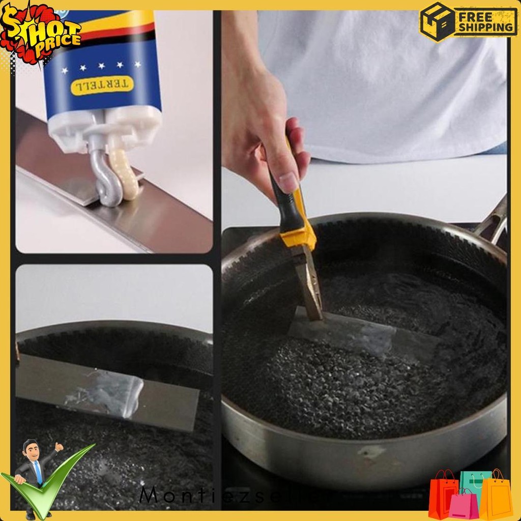 

100G Untuk Reparasi Mobil / Rumah (Lem Besi Kayu Kaca Plastik Karet Metal)Lem Perekat Super Pasta Perbaikan Metal Casting Glue Flash Sale! Diskon Hingga 70%