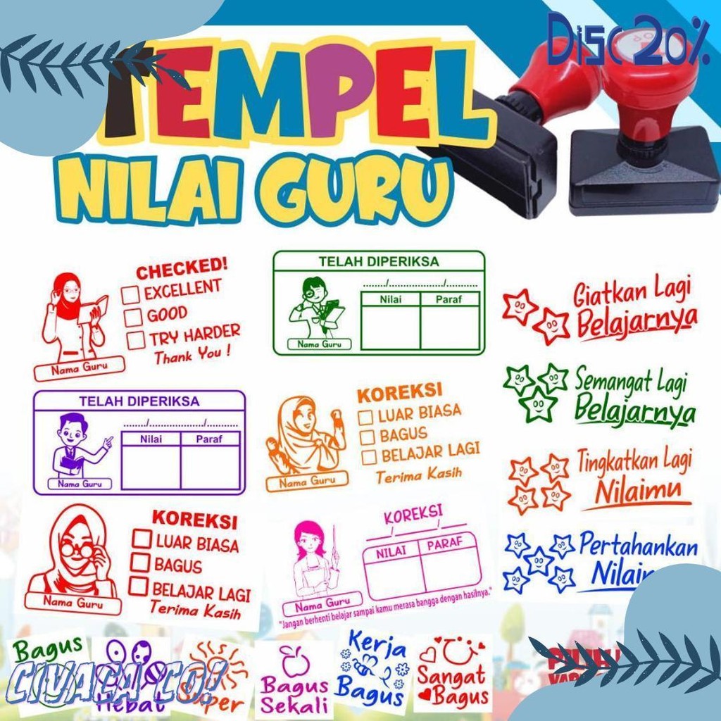 

Stempel Nilai Guru / Penilaian / Koreksi / Checked Terlengkap Dan Termurah