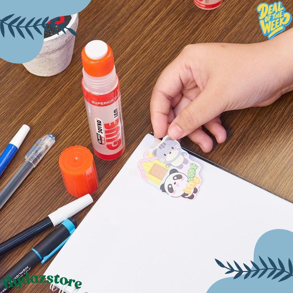 

Joyko Transparent Glue 50Ml Lem Cair Bening Joyko Prakarya Anak Gl-R50 Gl-A50 [12Pcs] Diskon