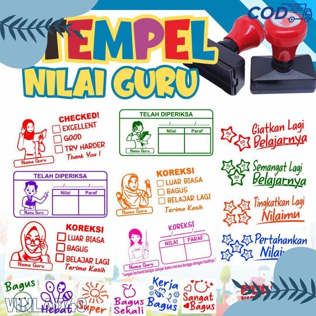 

Stempel Nilai Guru / Penilaian / Koreksi / Checked Flash Sale! Diskon Hingga 70%