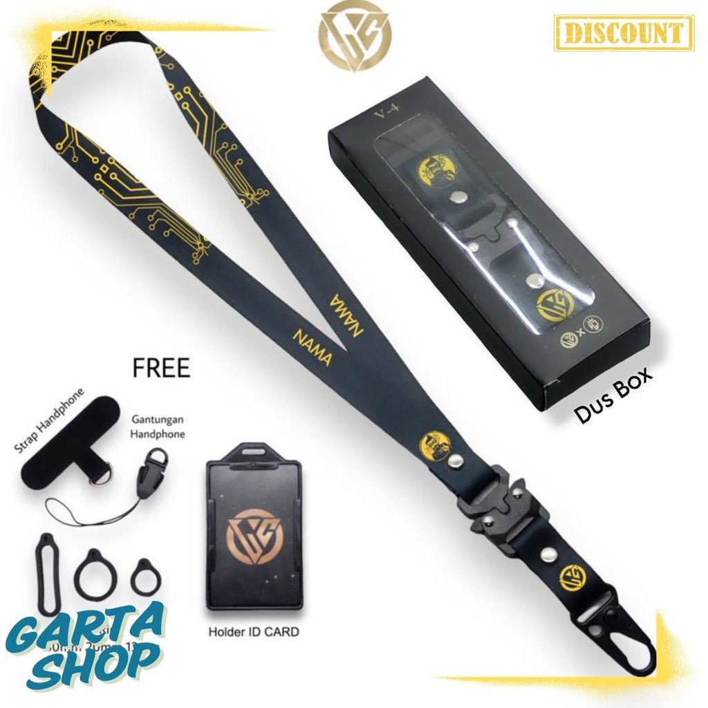 

Lanyard Craft Custom Nama Special Edition Circuit Board V2 Terlengkap Dan Termurah