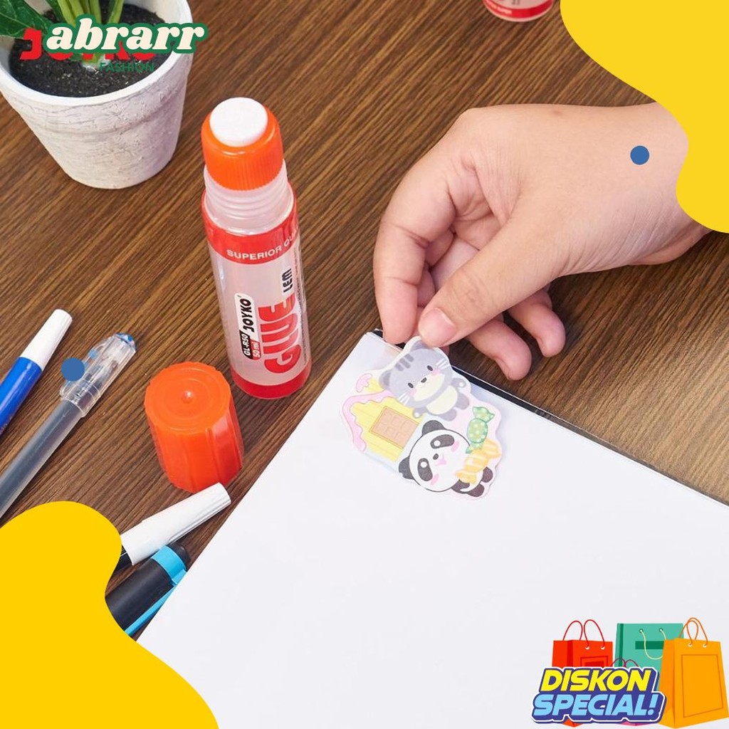 

Joyko Transparent Glue 50Ml Lem Cair Bening Joyko Prakarya Anak Gl-R50 Gl-A50 [12Pcs] Terlengkap Dan Termurah