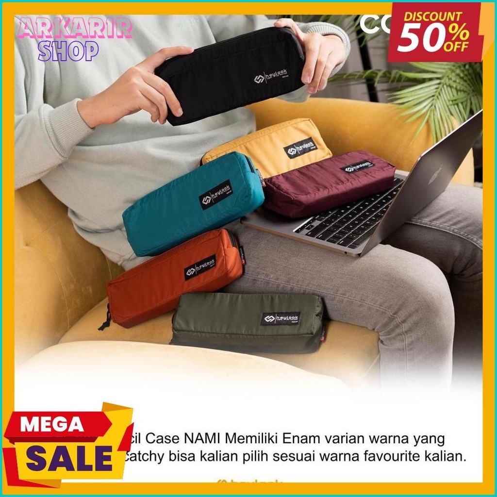 

Heylook Official - Tempat Pensil Nami Kotak Pensil Simple Pencil Case Kostak Anak Atk Sekolah Kuliah Kantor Kerja Terlaris! Produk Ini Banyak Dicari