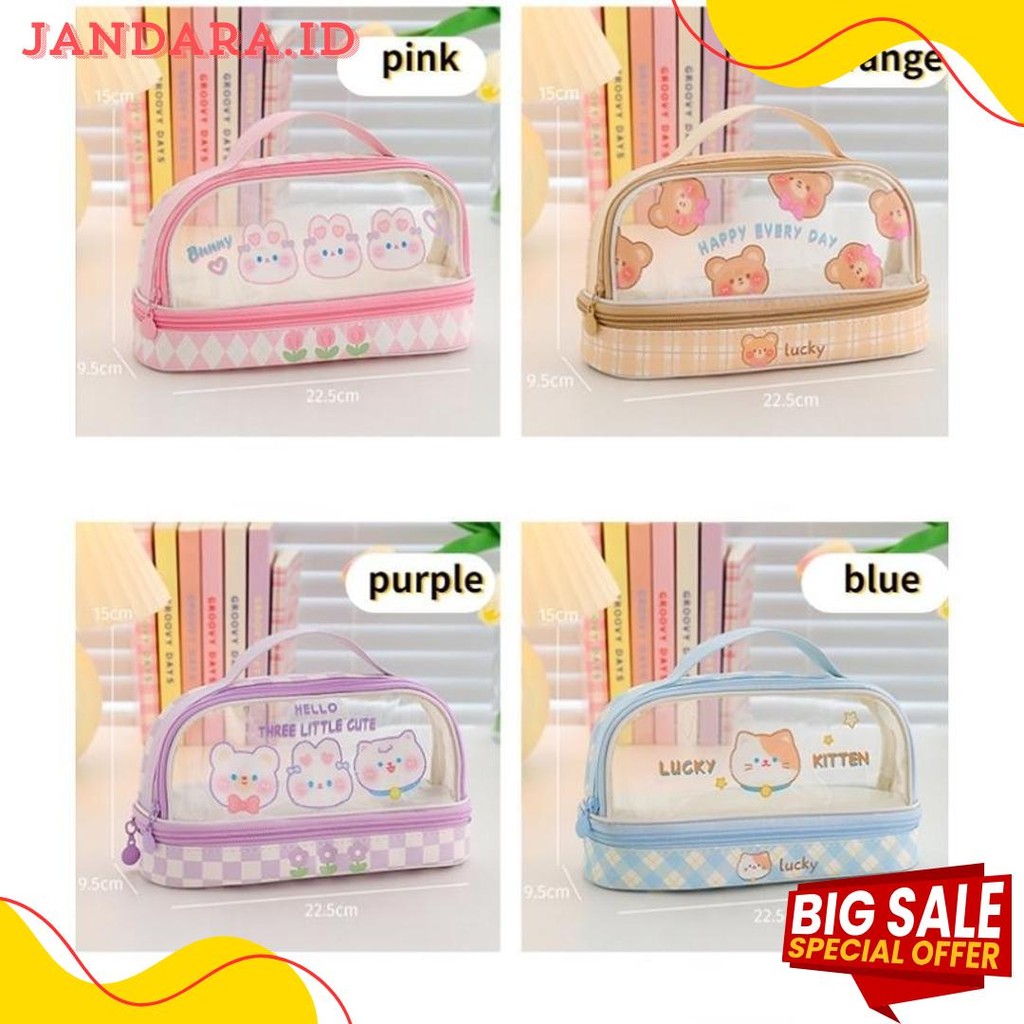 

Kartun Baru Kapasitas Pen Bag Storage Bag Untuk Mahasiswa Sma Junior Portable Cute Simple Stationery Box Flash Sale! Diskon Hingga 70%