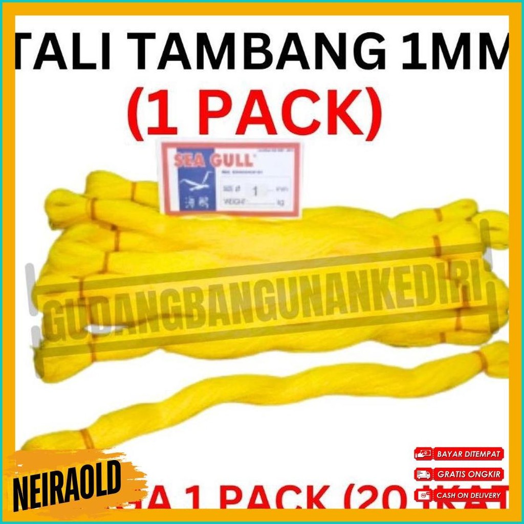 

[1 Pack] Tali Tambang 1Mm 1 Pack 20Pcs Ikat / Tali Tampar 1Mm / Tampar Plastik Buat Pasang Keramik / Benang Pondasi Rumah Seagull Sea Gull 20 Ikat 1 Pack 1Pack Terlaris! Produk Ini Banyak Dicari