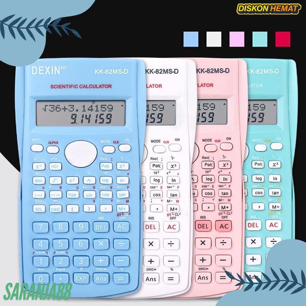 

Moka Scientific Kalkulator / Alat Hitung / Kalkulator Ilmiah Mks04 Flash Sale! Diskon Hingga 70%