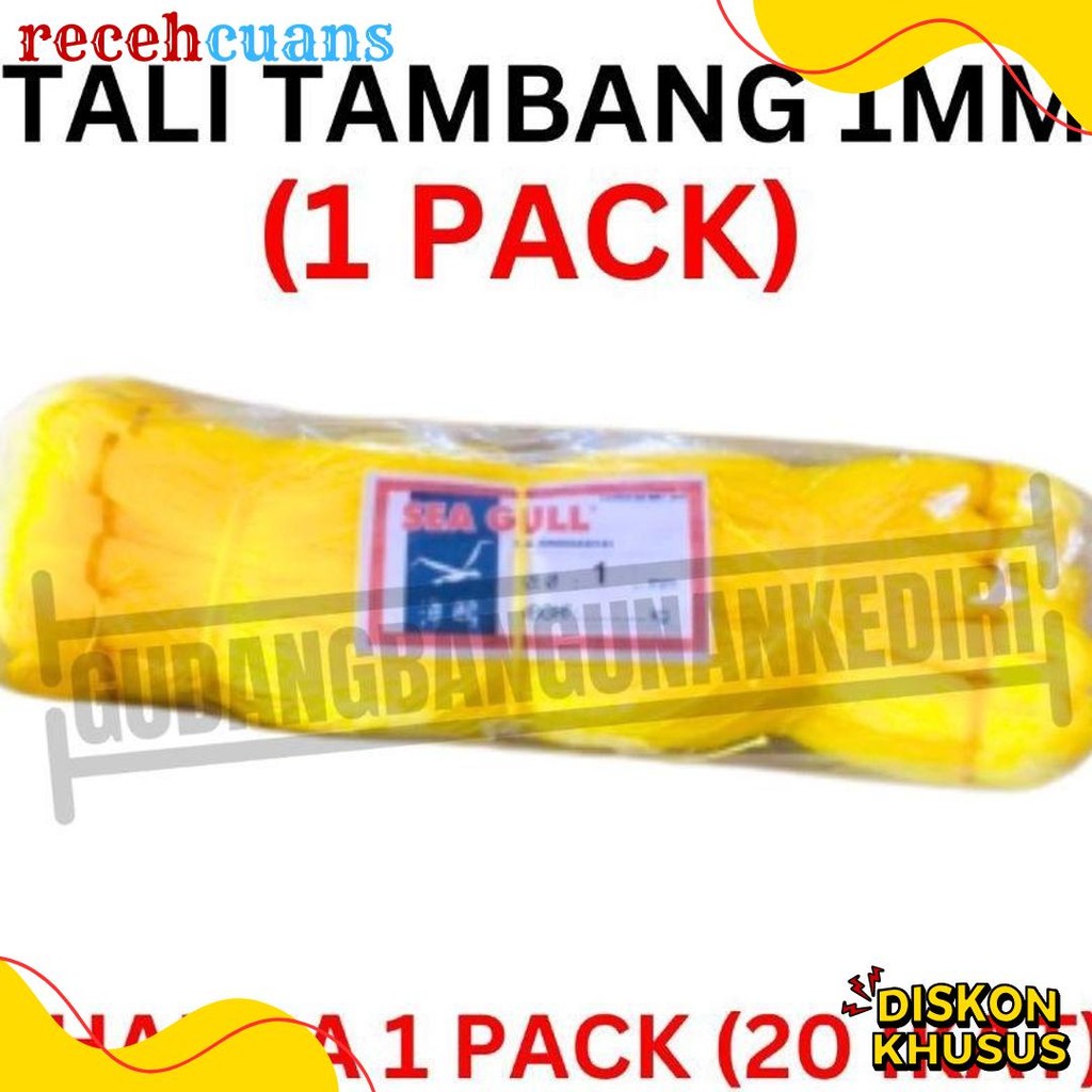 

[1 Pack] Tali Tambang 1Mm 1 Pack 20Pcs Ikat / Tali Tampar 1Mm / Tampar Plastik Buat Pasang Keramik / Benang Pondasi Rumah Seagull Sea Gull 20 Ikat 1 Pack 1Pack Flash Sale! Diskon Hingga 70%