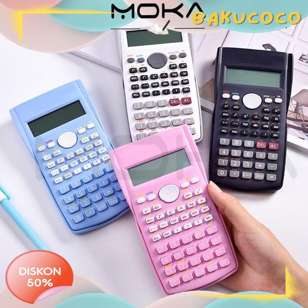 

Moka Scientific Kalkulator / Alat Hitung / Kalkulator Ilmiah Mks04 Terlaris! Produk Ini Banyak Dicari