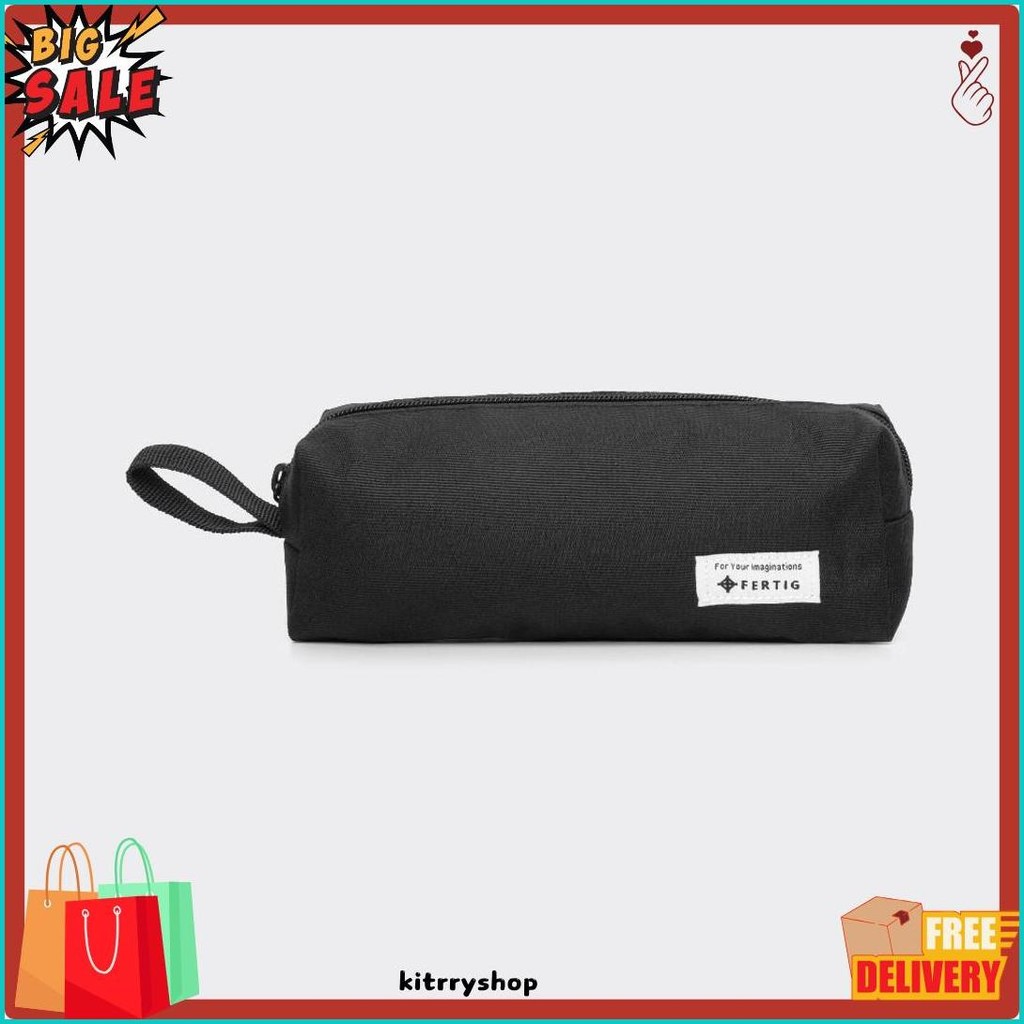 

Fertig - Melbi Black - Pencil Case - Tempat Kotak Pensil - Cocok Untuk Perlengkapan Sekolah/Kantor Terlengkap Dan Termurah