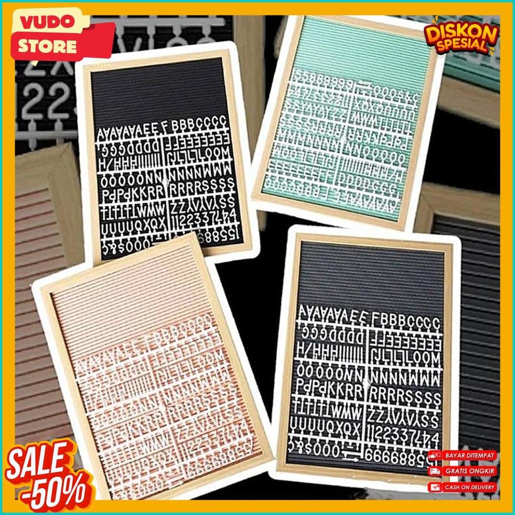 

Letter Board Baby Include Huruf/ Felt Letter Board Set / Letter Board/Papan Nama Bayi /Papan Menu / Dekorasi Rumah Viral 30*40 Cm Terlengkap Dan Termurah