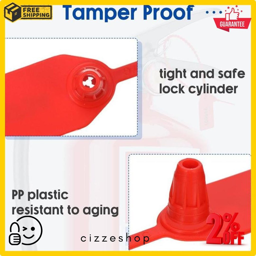 

100Pcs Security Seal 25Cm Segel Koper Segel Locis Security Seal Locis Satu Kunci Terlaris! Produk Ini Banyak Dicari