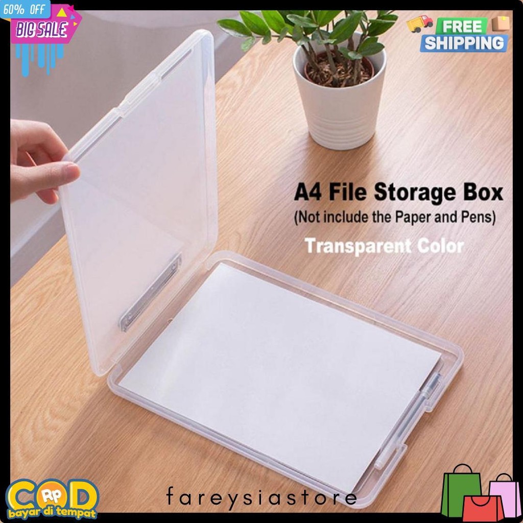 

Clipboard + Storage Alas Papan Ujian / Papan Jalan 2In1 / Clipboard 2 In 1 / Clip Board A4 Diskon