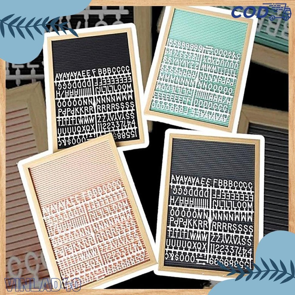 

Letter Board Baby Include Huruf/ Felt Letter Board Set / Letter Board/Papan Nama Bayi /Papan Menu / Dekorasi Rumah Viral 30*40 Cm Diskon Setengah Harga