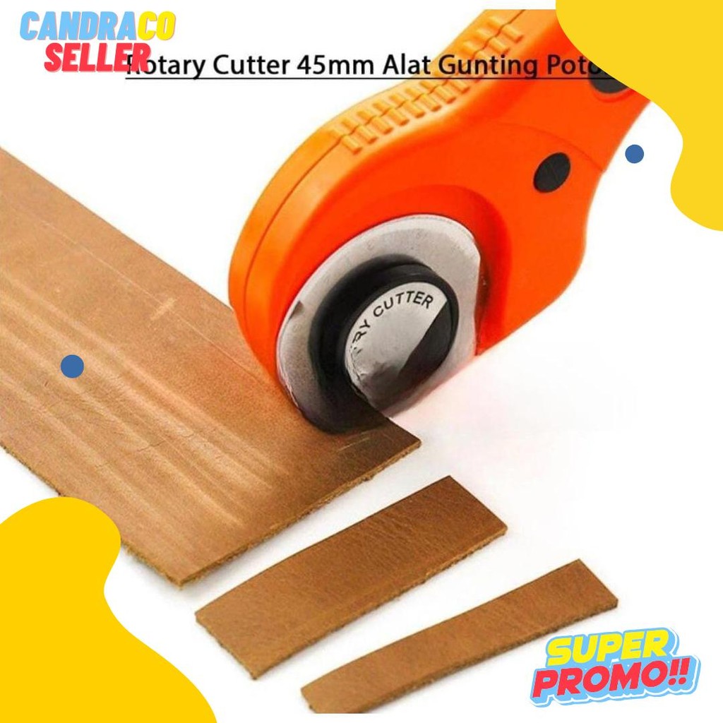 

Rotary Cutter 45Mm / Refill Cutter/ Alat Gunting Potong Bahan Kain Alat Potong Terlaris! Produk Ini Banyak Dicari