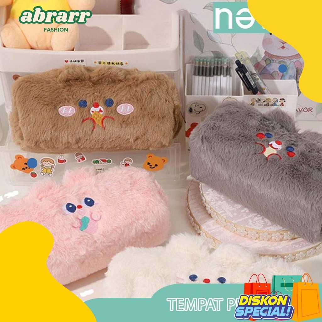 

Never Official- Tempat Pensil Bulu Soft Cute/ Tas Pensil Kosmetik/ Pouch Makeup Kecil Terlaris! Produk Ini Banyak Dicari