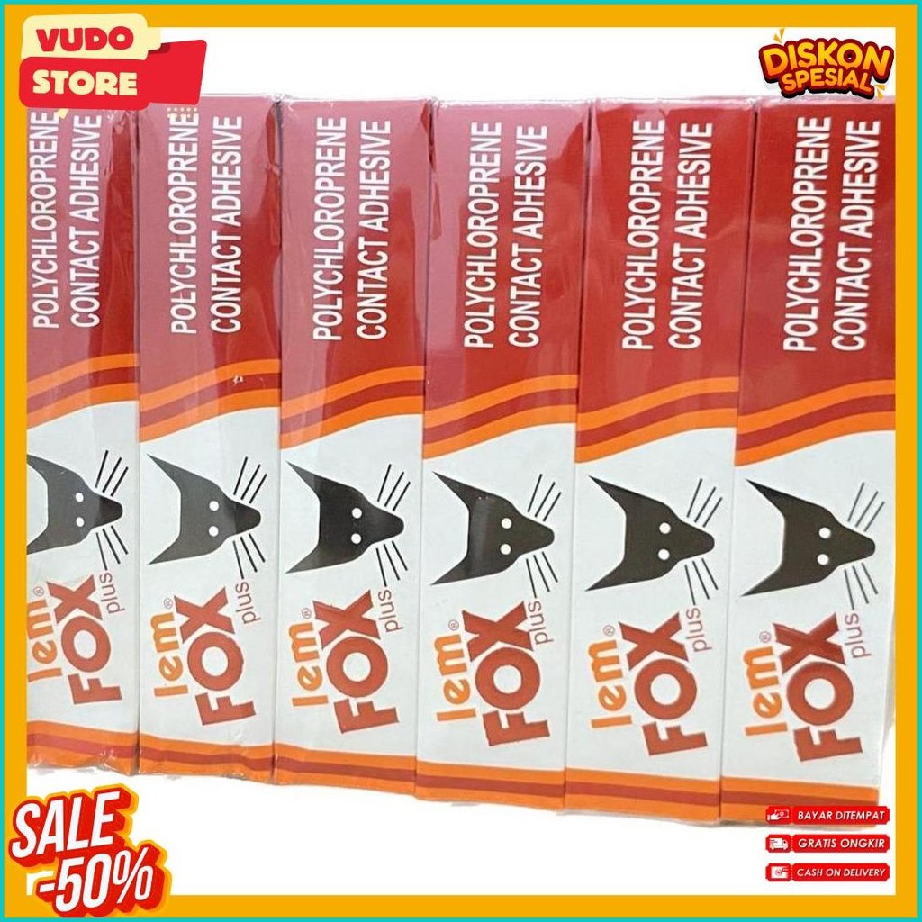 

Lem Fox Plus Tube 20G Original (1 Lusin) / Grosir/Ecer - Kulakan Online Terlaris! Produk Ini Banyak Dicari