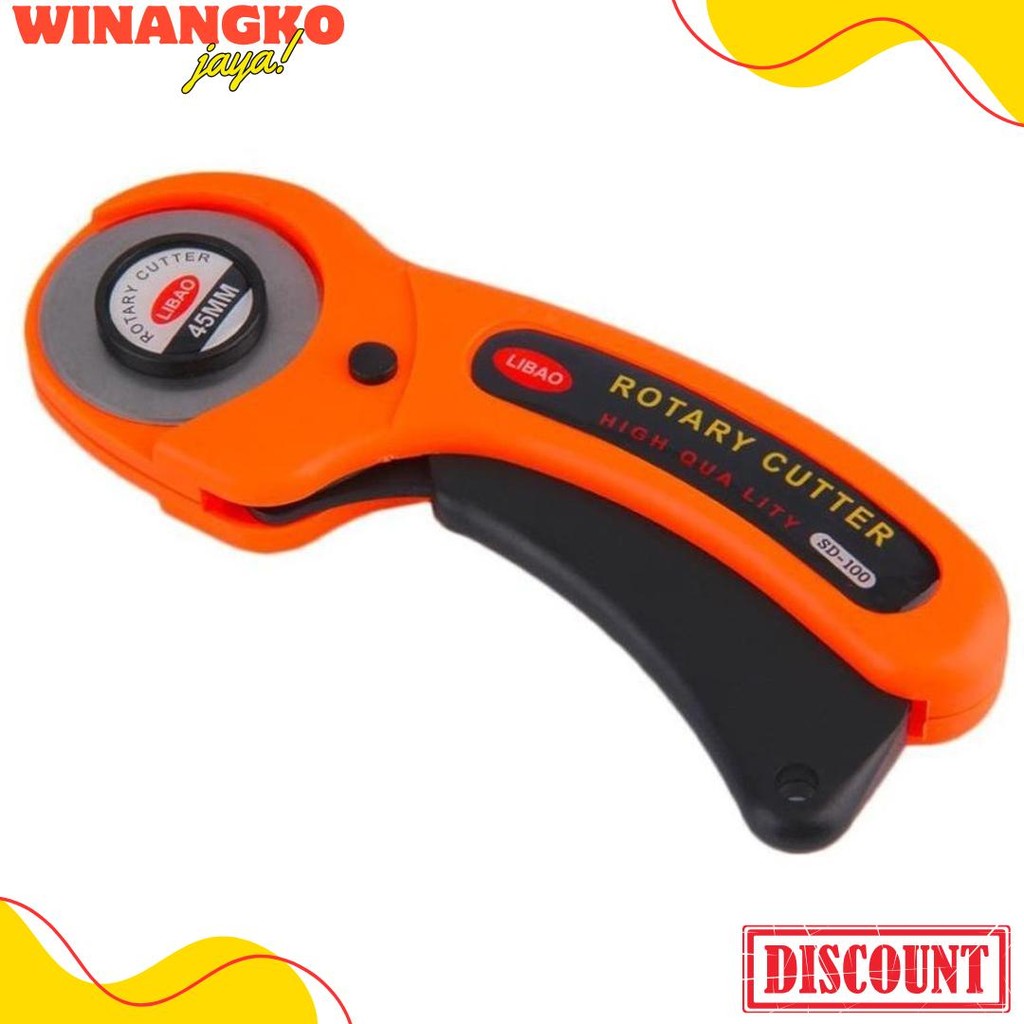 

Rotary Cutter 45Mm / Refill Cutter/ Alat Gunting Potong Bahan Kain Alat Potong Diskon