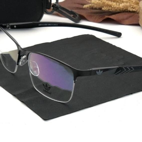 new  Kacamata Frame Pria Titanium Half Adidas s58 - Size Besar 7 Varian