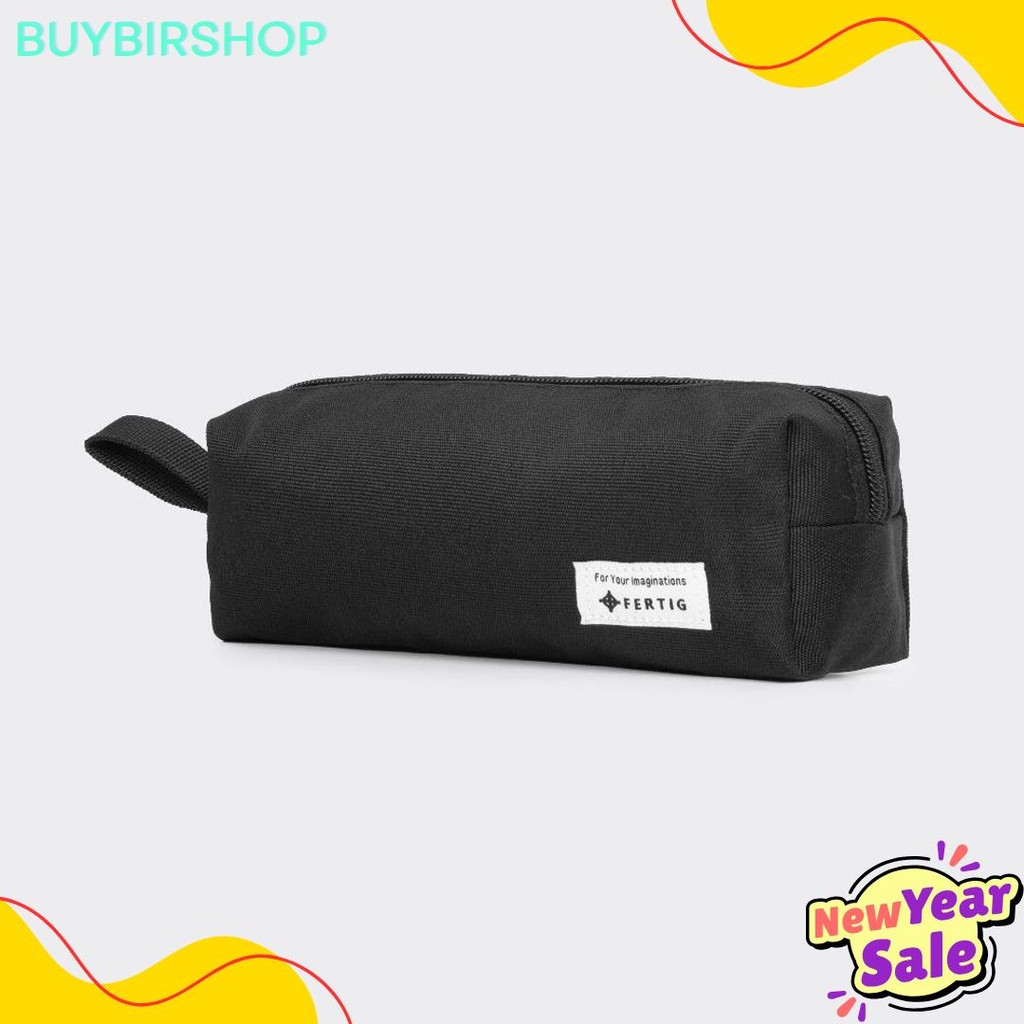 

Fertig - Melbi Black - Pencil Case - Tempat Kotak Pensil - Cocok Untuk Perlengkapan Sekolah/Kantor Terlaris! Produk Ini Banyak Dicari