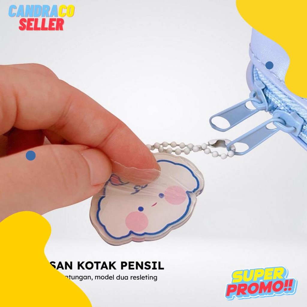 

Pencil Case Tempat Pensil Anak Transparan Motif Kartun Korean Style / Tempat Alat Tulis Perlengkapan Sekolah Multifungsi/TempatPulpen Bunda A61 Diskon Setengah Harga