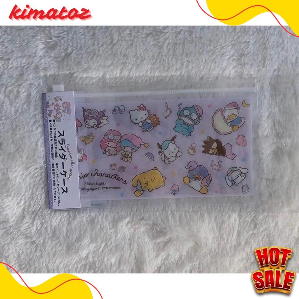 

Slider Pouch My Melody Dan Kuromi Hangyodon Cinnamoroll Sanrio Characters Sanrio Original Japan Diskon