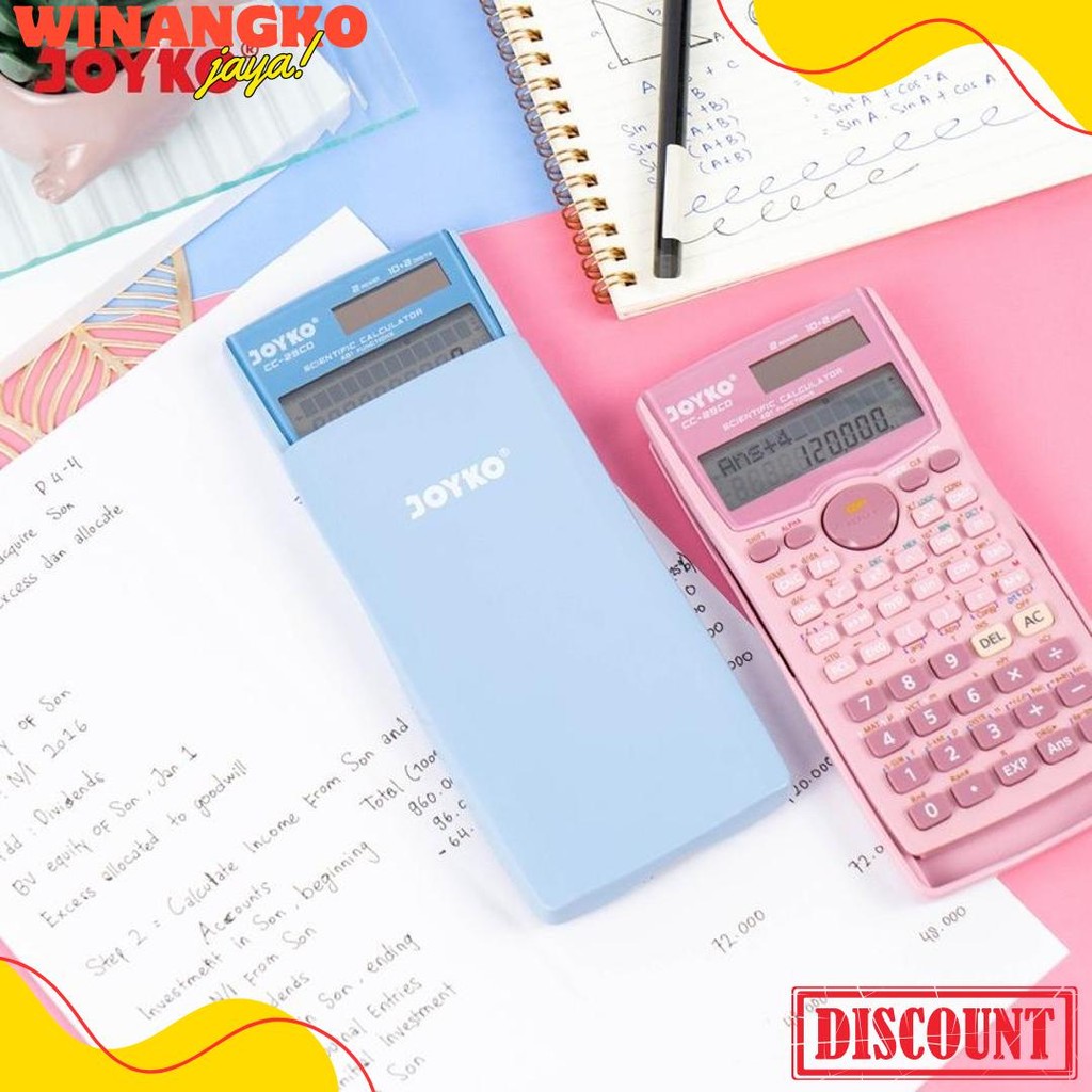 

Joyko Cc-25Co ~ Kalkulator Sekolah Scientific Calculator Color Cc25Co Kuliah Diskon