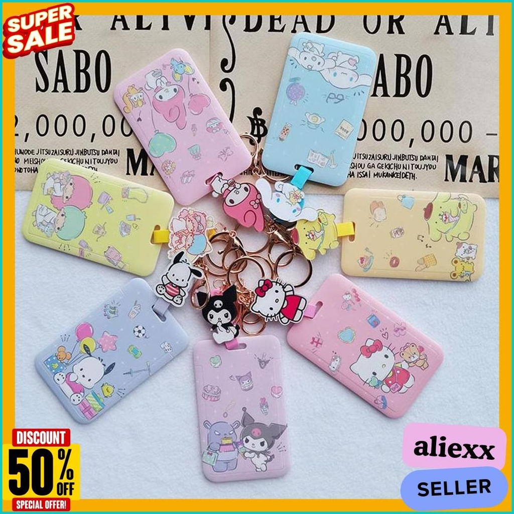 

Lanyard Id Card Tali Gantungan Kartu Card Holder Name Tag Karakter Pikachu Sailoor Moon Snoopy Cinnamoroll Shellie May Pochacco Pooh Sumikko Donald Chip & Dale Lotso Stitch My Melody Little Twin Star Terlengkap Dan Termurah