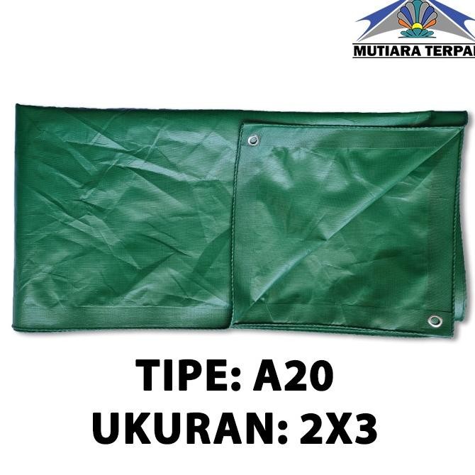 Terpal A20 Hijau-Hijau Ukuran 2x3
