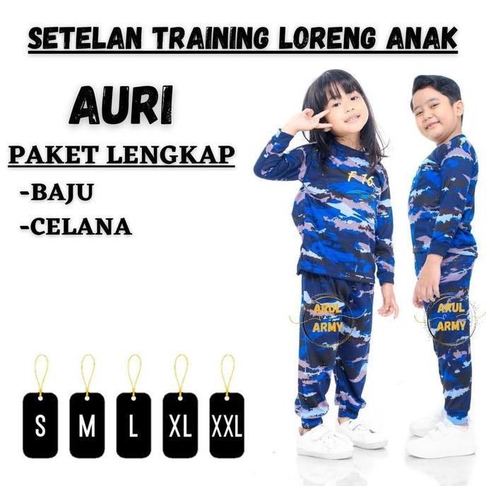 BAJU KAOS TRAINING ANAK TRAINING LORENG TNI ANAK SETELAN TRAINING LORENG ANAK BAJU ANAK KAOS ANAK KA