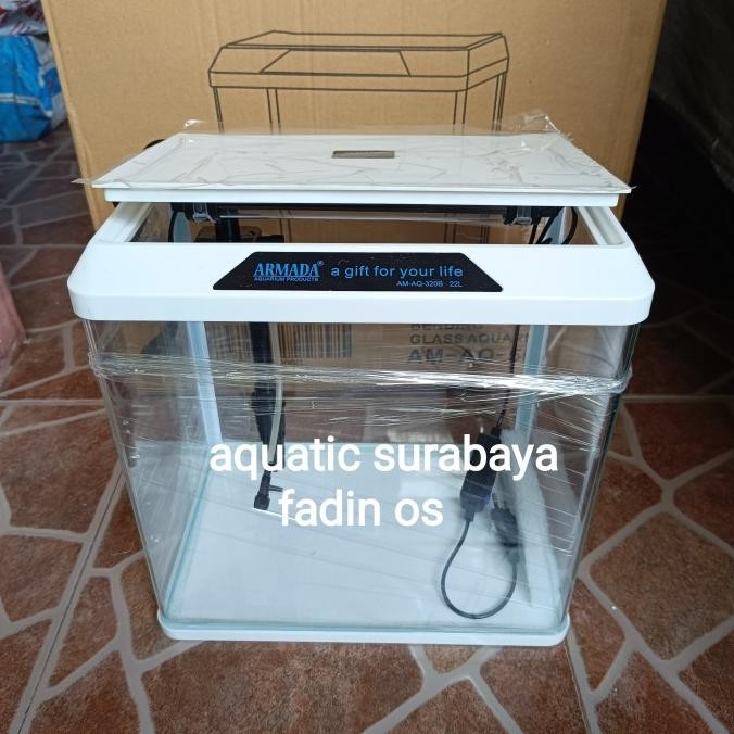 Terlaris Aquarium Kaca Bending Full Set Lengkap Siap Pakai Armada Khusus Instan Ready Stok