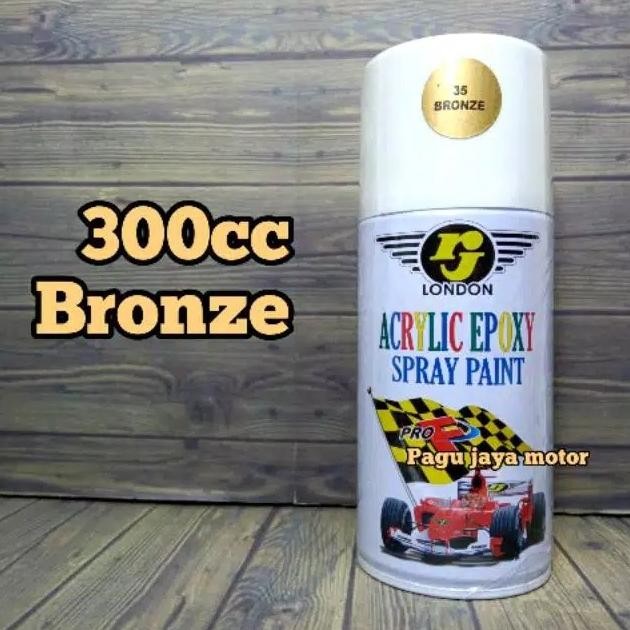 {{{{}}] pilox pilok 300cc bronze coklat keemasan rj london spray paint