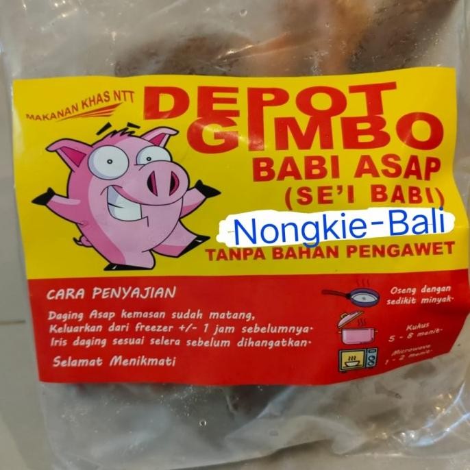 

Open DS] Babi asap Gimbo vacum packed 500gram